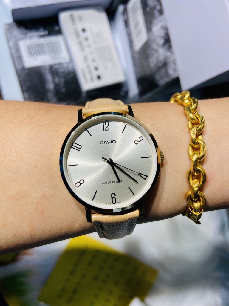 Casio LTP-VT01GL-9B2UDF - Đồng Hồ Nữ - Pin/Quartz - Kính Khoáng - Size Mặt 34mm EMSI.VN