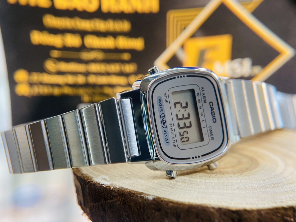 Casio LA670WA-7D - Kính nhựa - Đồng hồ nữ - Điện tử - Size mặt 24.6mm EMSI.VN
