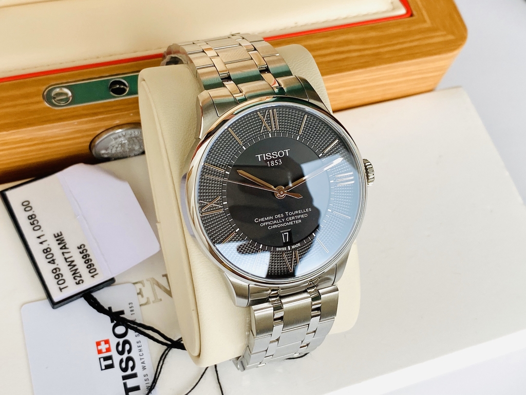 Tissot T099.408.11.058.00 - Đồng Hồ Nam - Cơ - Automatic - Kính Sapphire - Size Mặt 42mm - Bảo Hành 5 Năm - Chính Hãng