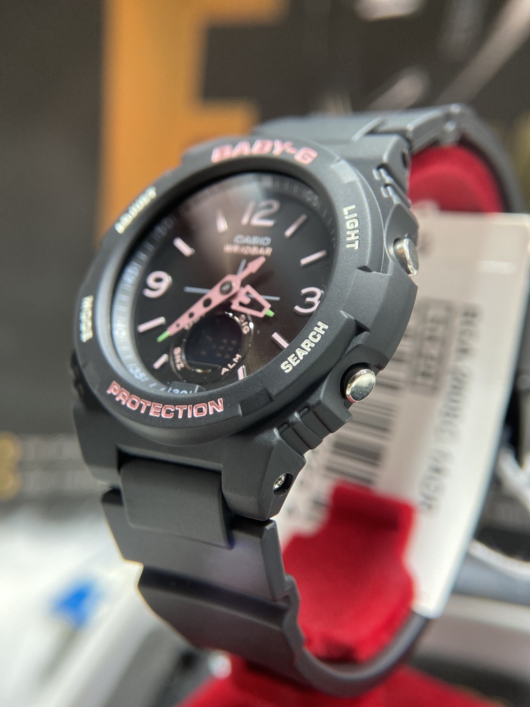 Đồng Hồ Casio Baby G BGA-260SC-1A - Nữ - Dây Nhựa Màu Đen - Chống Nước 100M