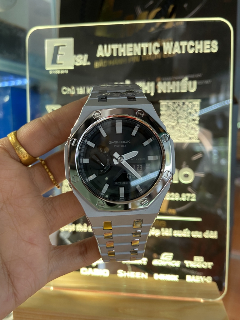 GA-2100-1A1 AP SPECIAL PHIÊN BẢN FULL  AP SPECIAL (TITAN X BLACK)