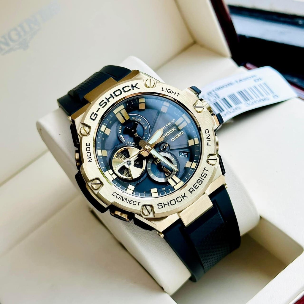 G Shock GST-B100GB-1A9 Nam - Bluetooth - Tough Solar - Emsi.vn