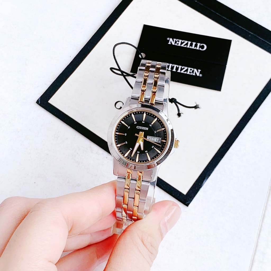 Citizen EQ0608-55E – Nữ – Quartz (Pin) – Dây Kim Loại– 28 mm - Emsi.vn