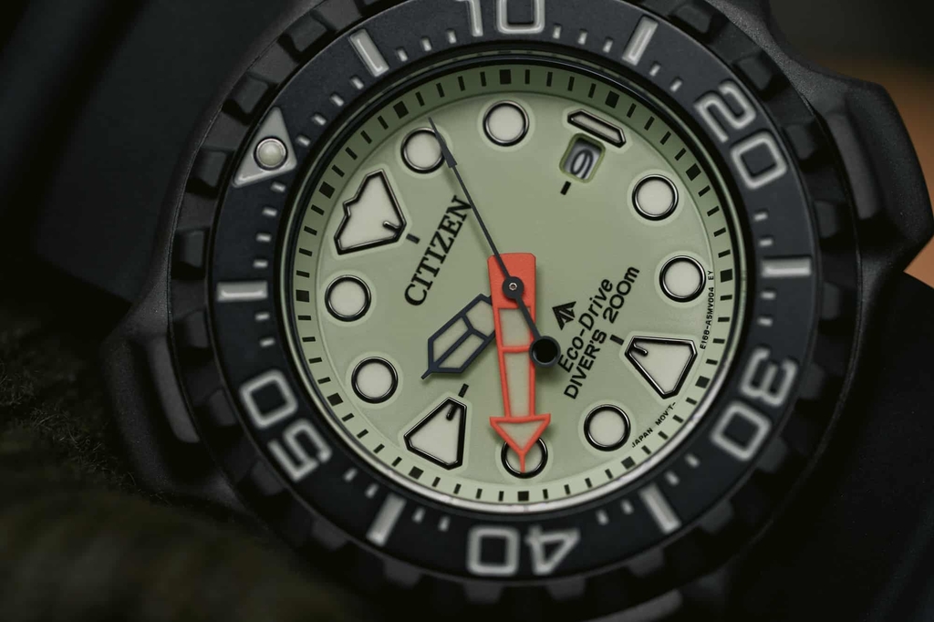 BN0227-17X - ECO-DRIVE PROMASTER MARINE SUPER TITANIUM DIVER WATCH - Case: 46.5mm