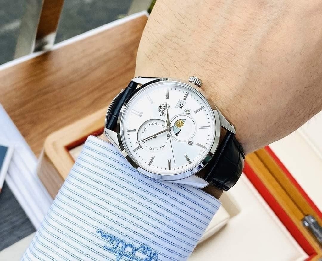 Orient Sun And Moon Gen 5 RA-AK0310S10B Size 41.5mm