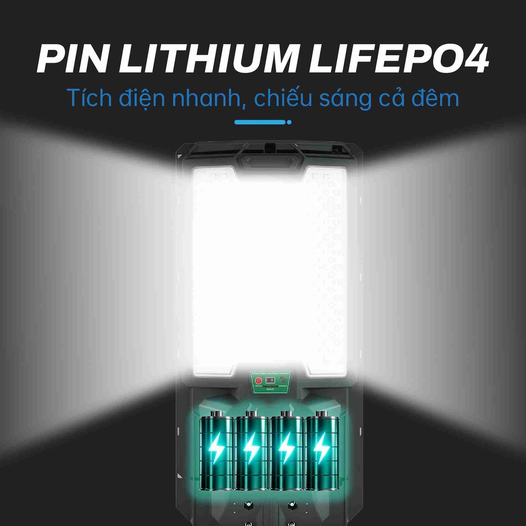 Trang bị pin dung lượng cao 30.000mAh