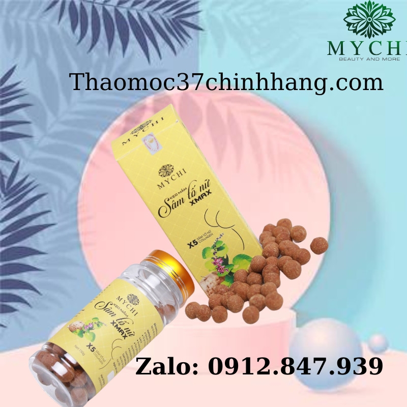 Kẹo Mầm sâm tố nữ Xmax MyChi