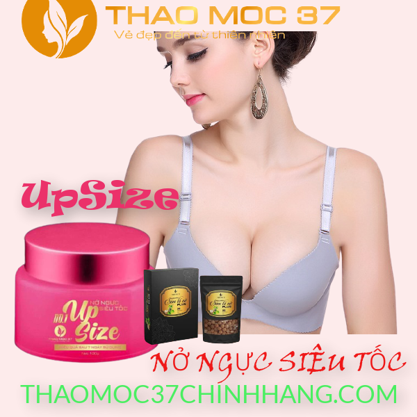 KEM MASSAGE CREAM NÂNG NGỰC THẢO MỘC 37 - NỞ NGỰC SIÊU TỐC