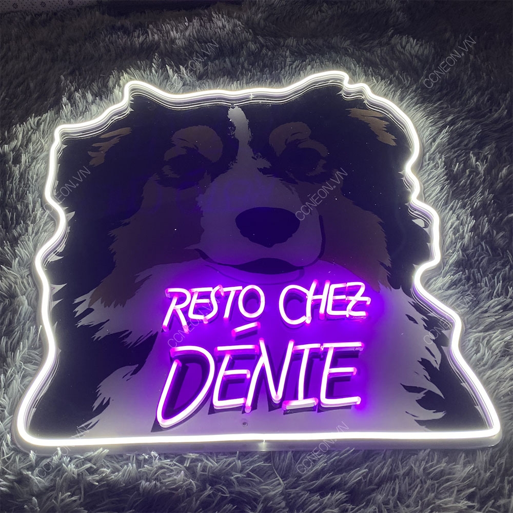 Tranh Led Neon Theo Yêu Cầu Mẫu 1