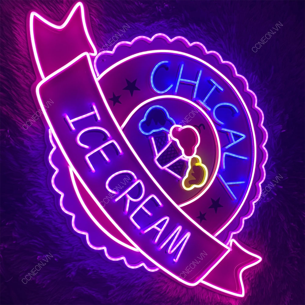 Tranh Led Neon Theo Yêu Cầu Mẫu