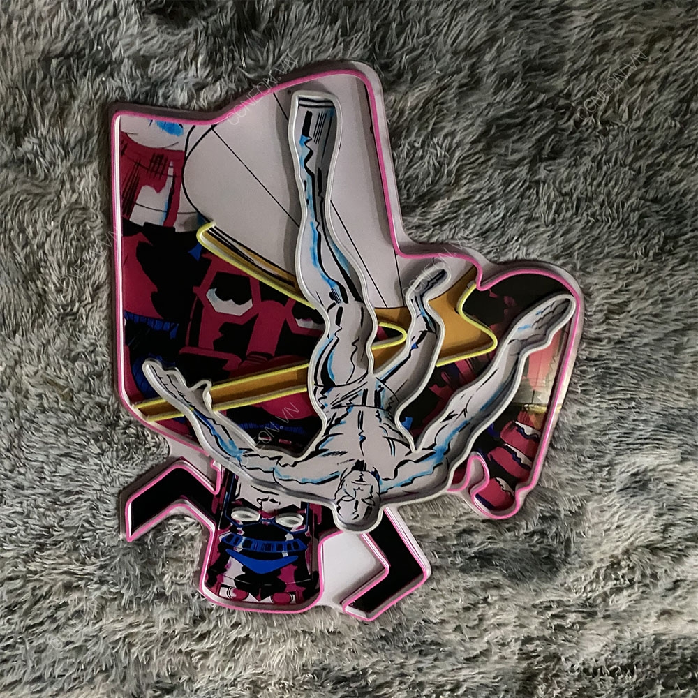 Tranh Led Neon Theo Yêu Cầu Mẫu 17