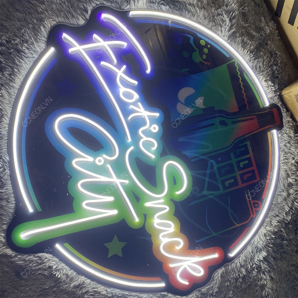 Tranh Led Neon Theo Yêu Cầu Mẫu 6