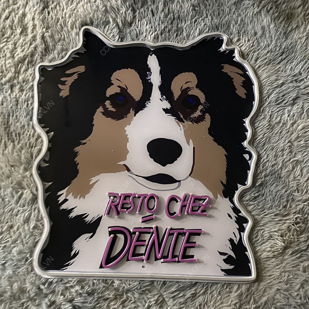 Tranh Led Neon Theo Yêu Cầu Mẫu 1