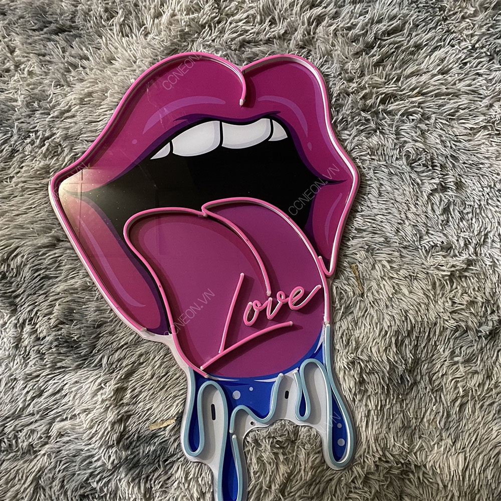 Tranh Led Neon Theo Yêu Cầu Mẫu 3