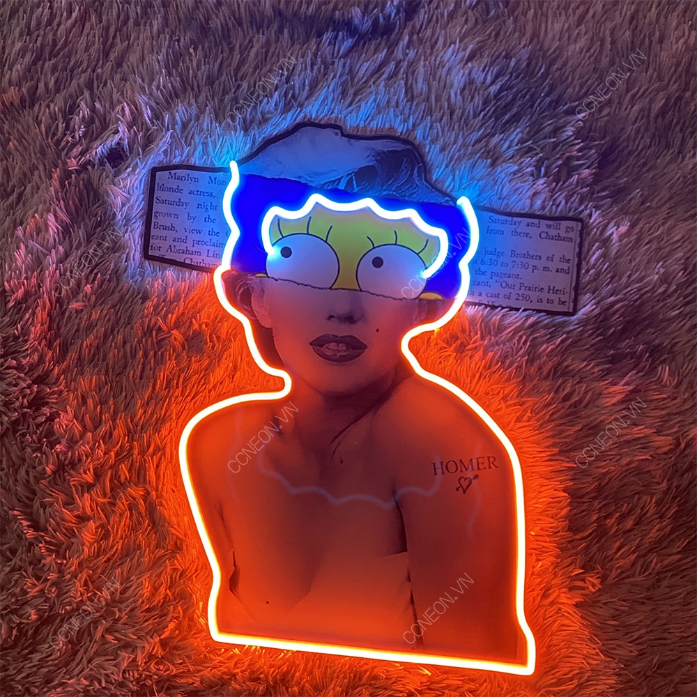 Tranh Led Neon Theo Yêu Cầu Mẫu 9