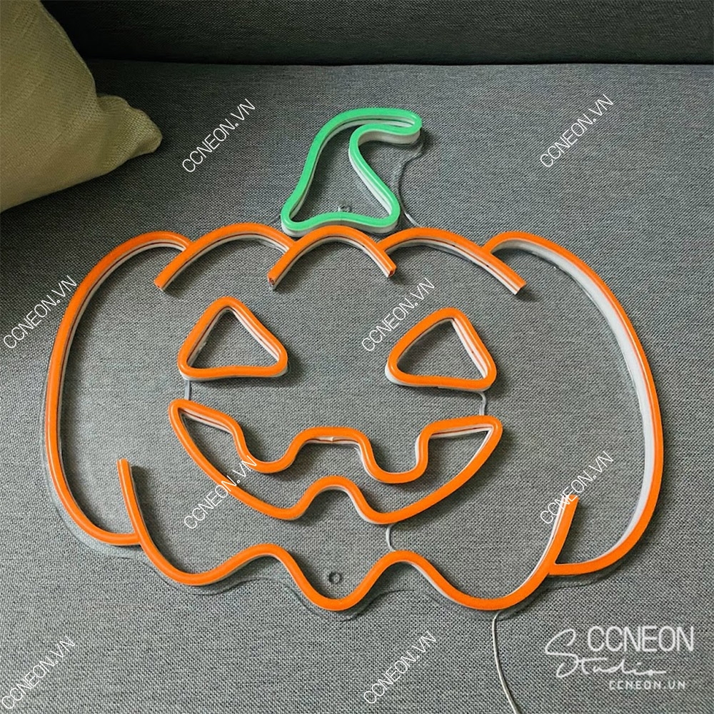 Đèn Led Neon Bí Ngô