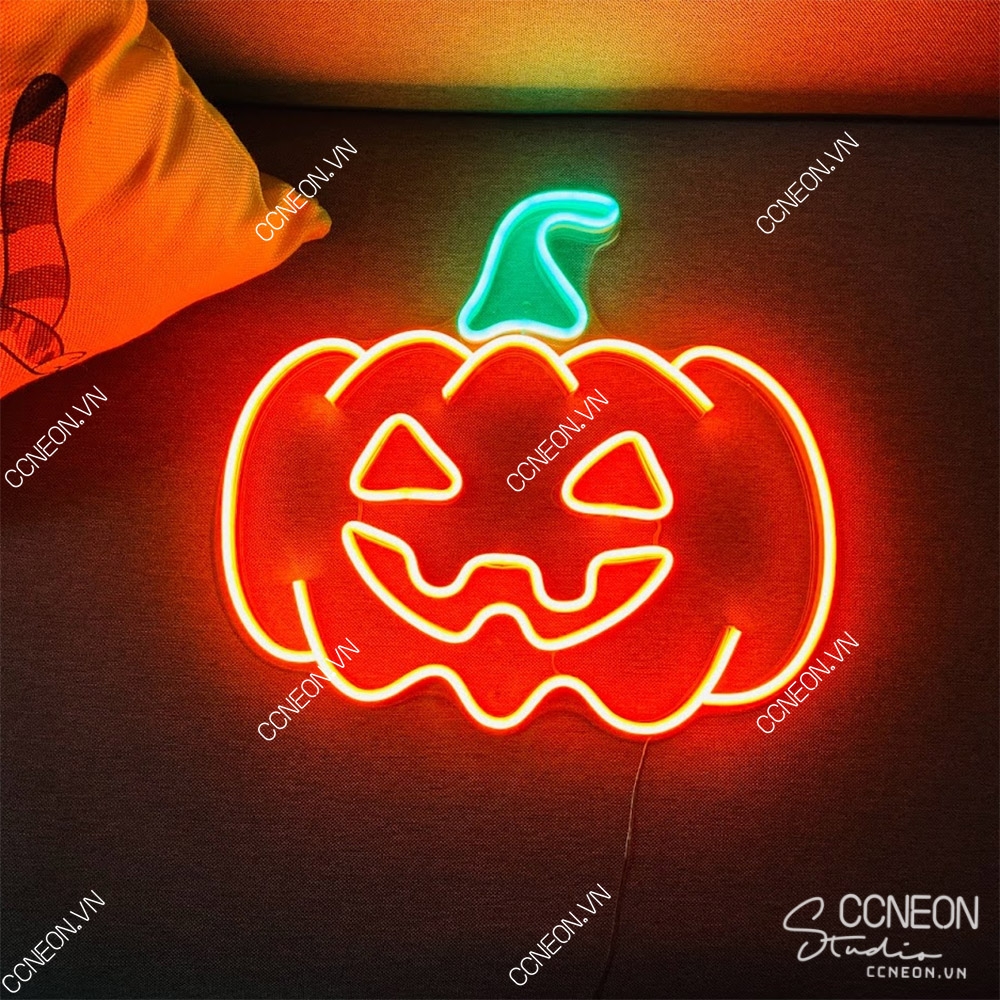 Đèn Led Neon Bí Ngô