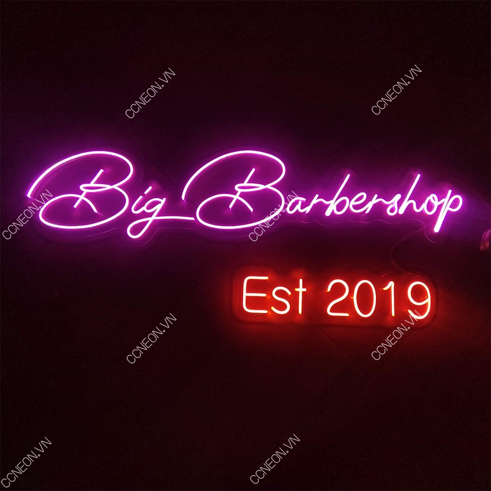 Đèn Trang Trí Led Neon Big Babershop