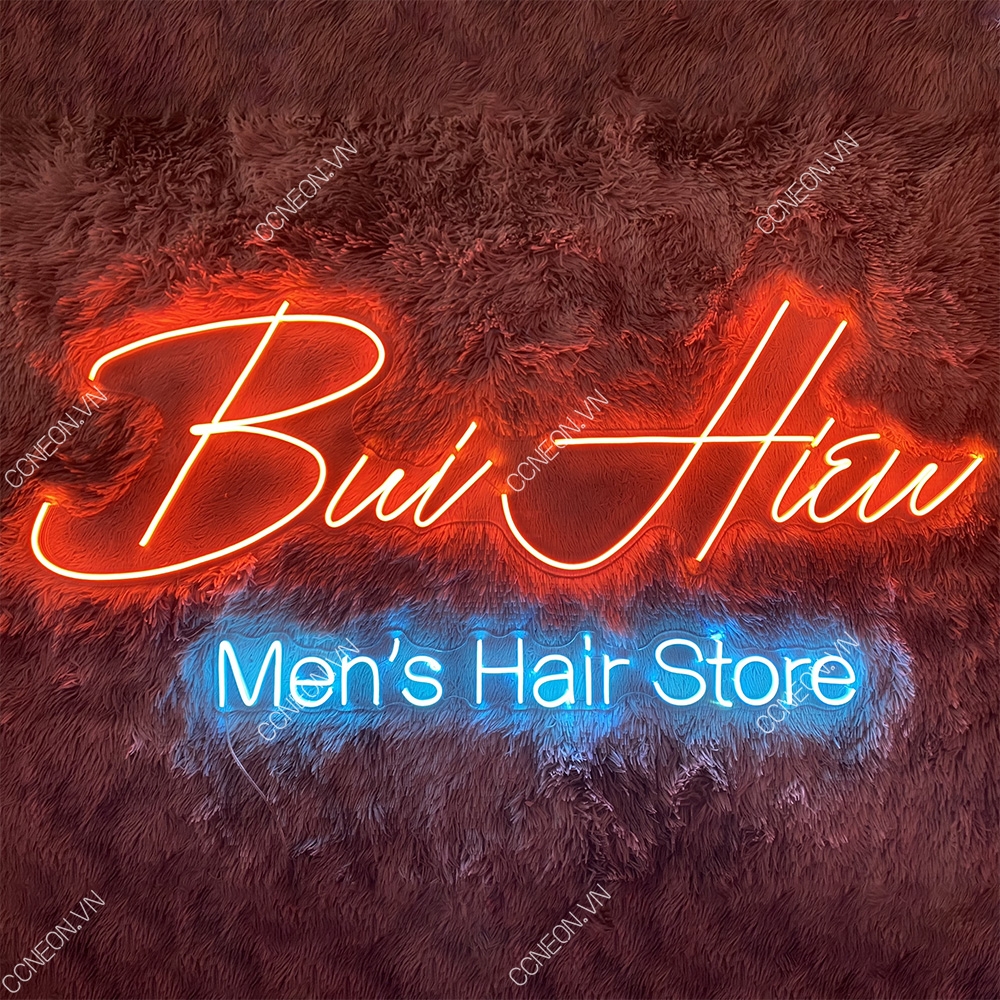 Đèn Trang Trí Led Neon Man Hair Store