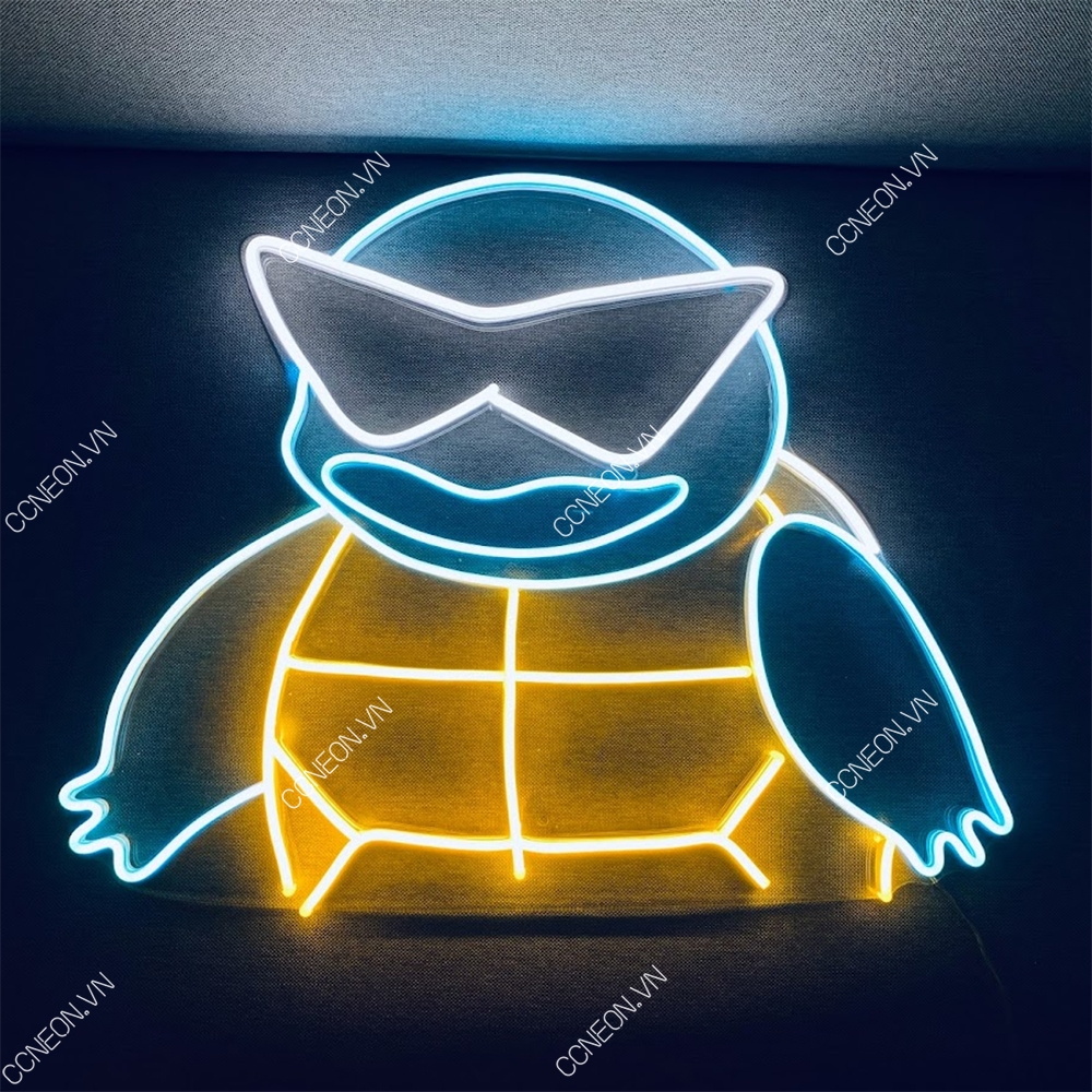 Đèn Trang Trí Led Neon Kameil  - Đèn Led Neon Pokemon [Kích thước 50x40cm]