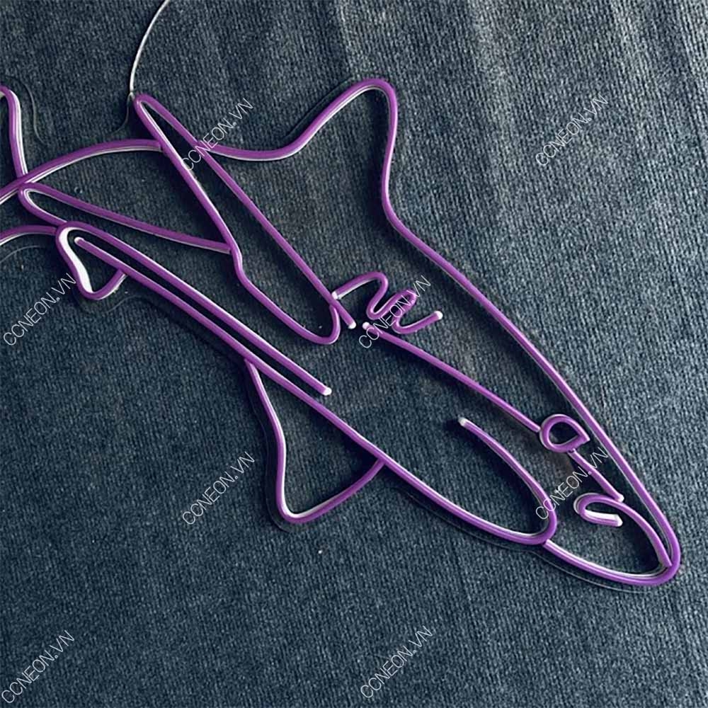 Đèn Led Neon Trang Trí Hình Cá Mập