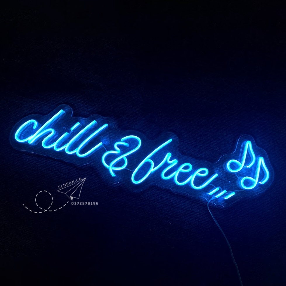 Đèn Trang Trí Led Neon Chill & free