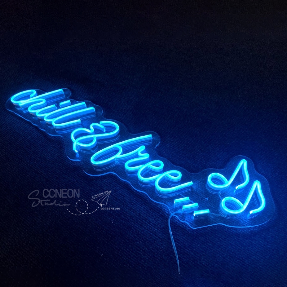 Đèn Trang Trí Led Neon Chill & free