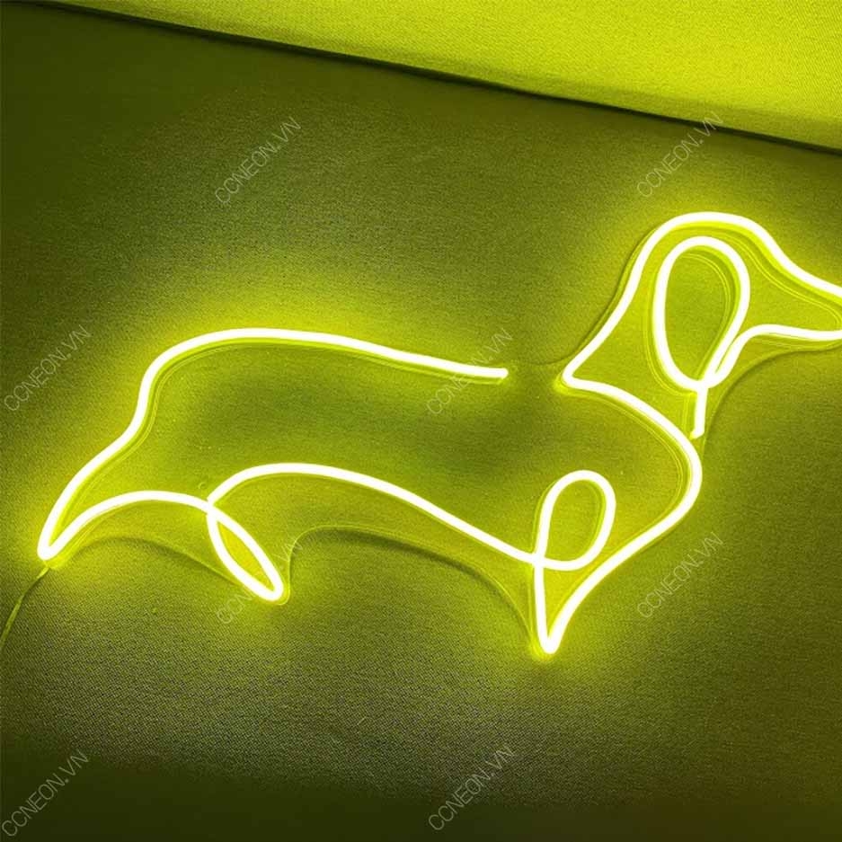 Đèn Led Neon Trang Trí Sausage Dog