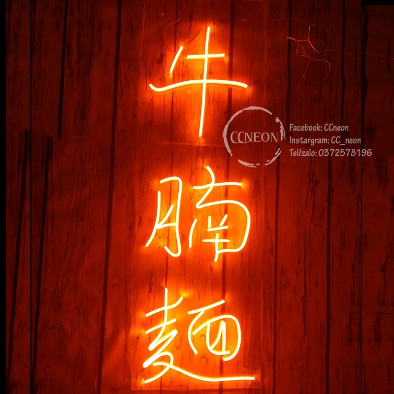 Đèn Led Neon Chữ Trung Quốc