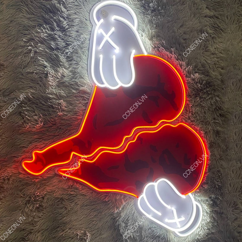 Đèn Led Neon Trái Tim Tan Vỡ