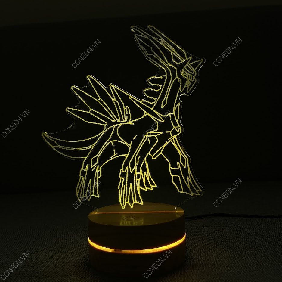 Đèn Led 3D để bàn DIALGA V1 - Đèn Led 3D để bàn Pokemon