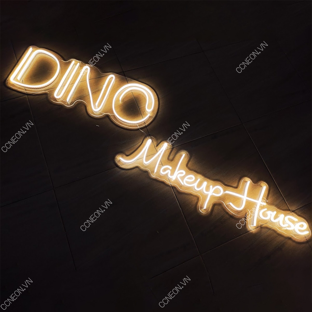 Đèn Trang Trí Led Neon DINO Makeup House