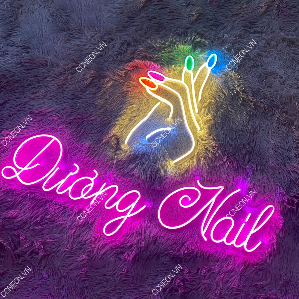 Đèn Trang Trí Led Neon Cho Tiệm Nail - Dương Nail
