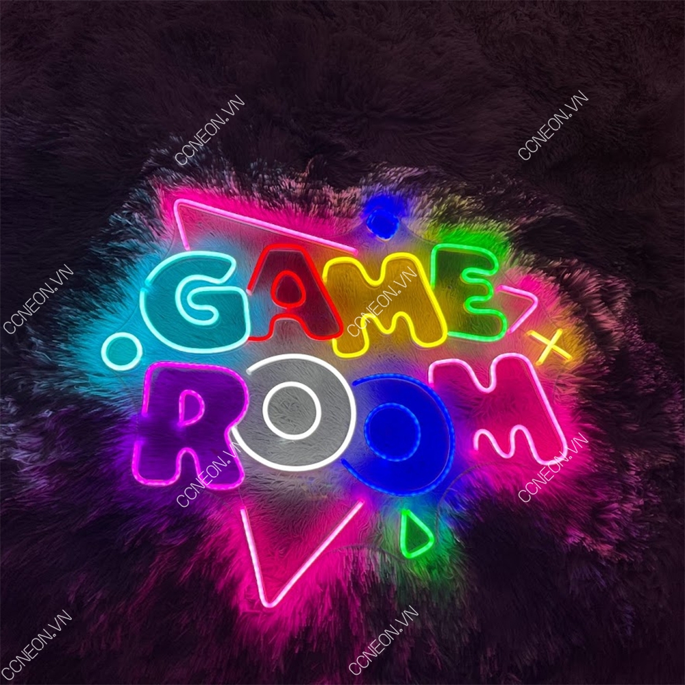 Đèn Led Neon Trang Trí Góc Chơi Game - GAME ROOM neon sign