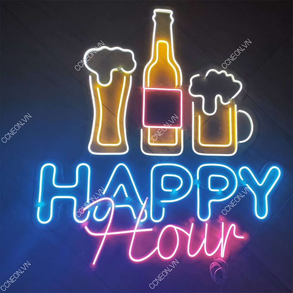 Đèn Trang Trí Led Neon Happy Hour