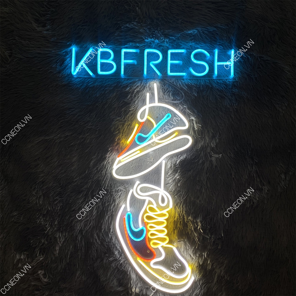 Đèn Trang Trí Led Neon KBFRESH Sneaker