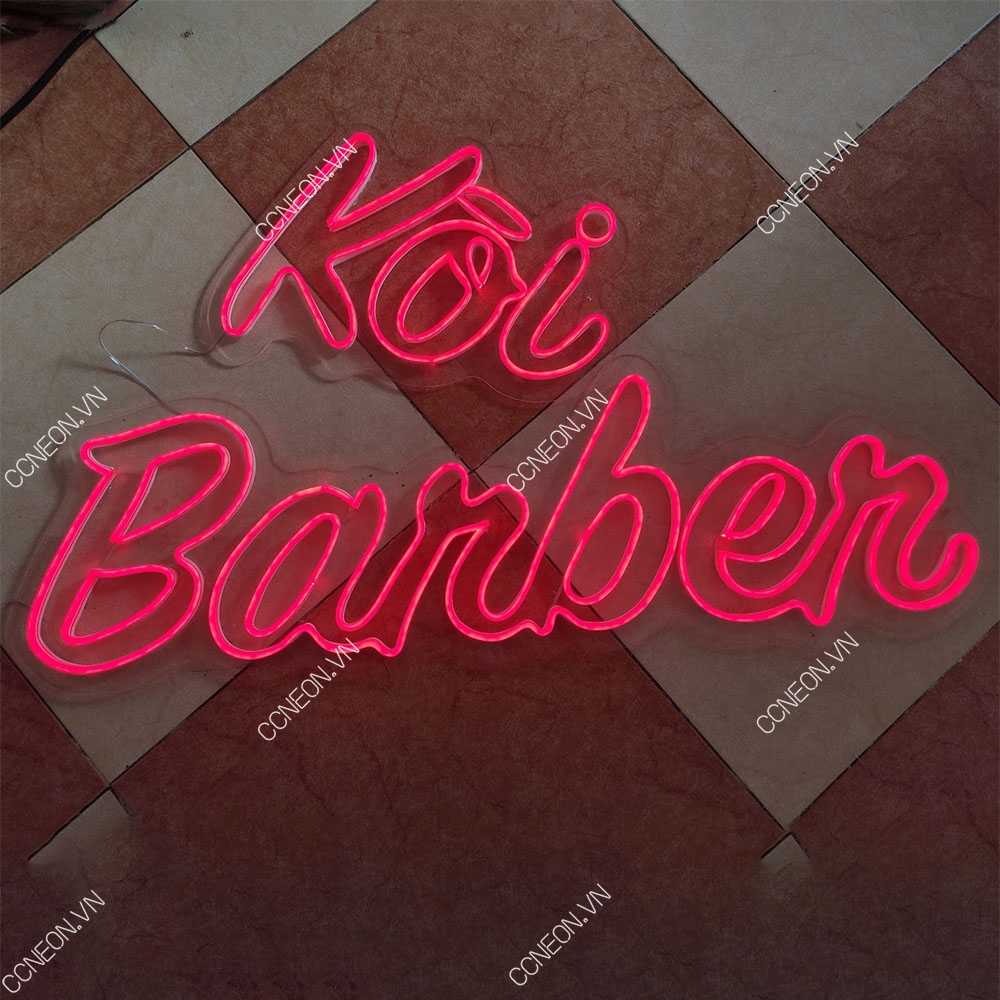 Đèn Trang Trí Led Neon Kòi Babershop