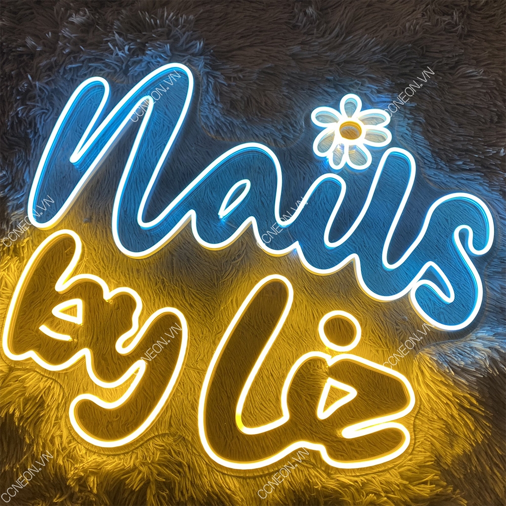 Đèn Trang Trí Led Neon Nails By Liz