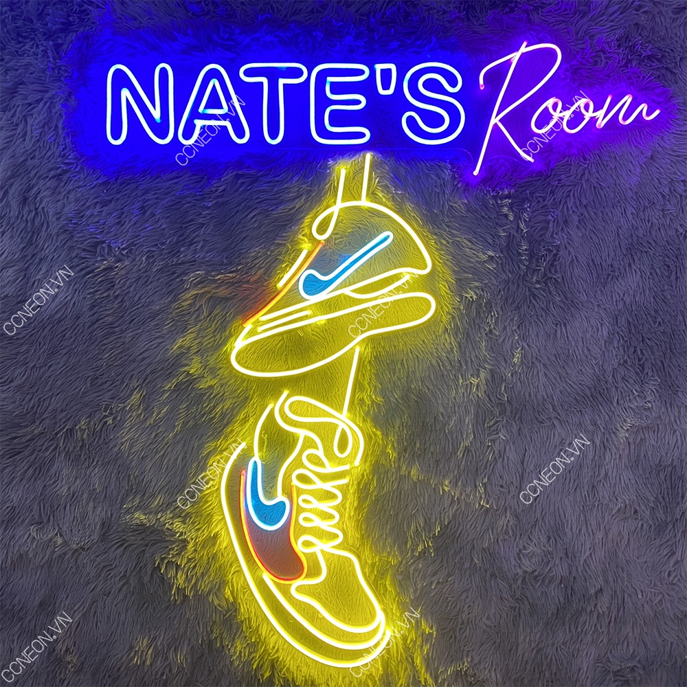 Đèn Trang Trí Led Neon NATES Room Sneaker