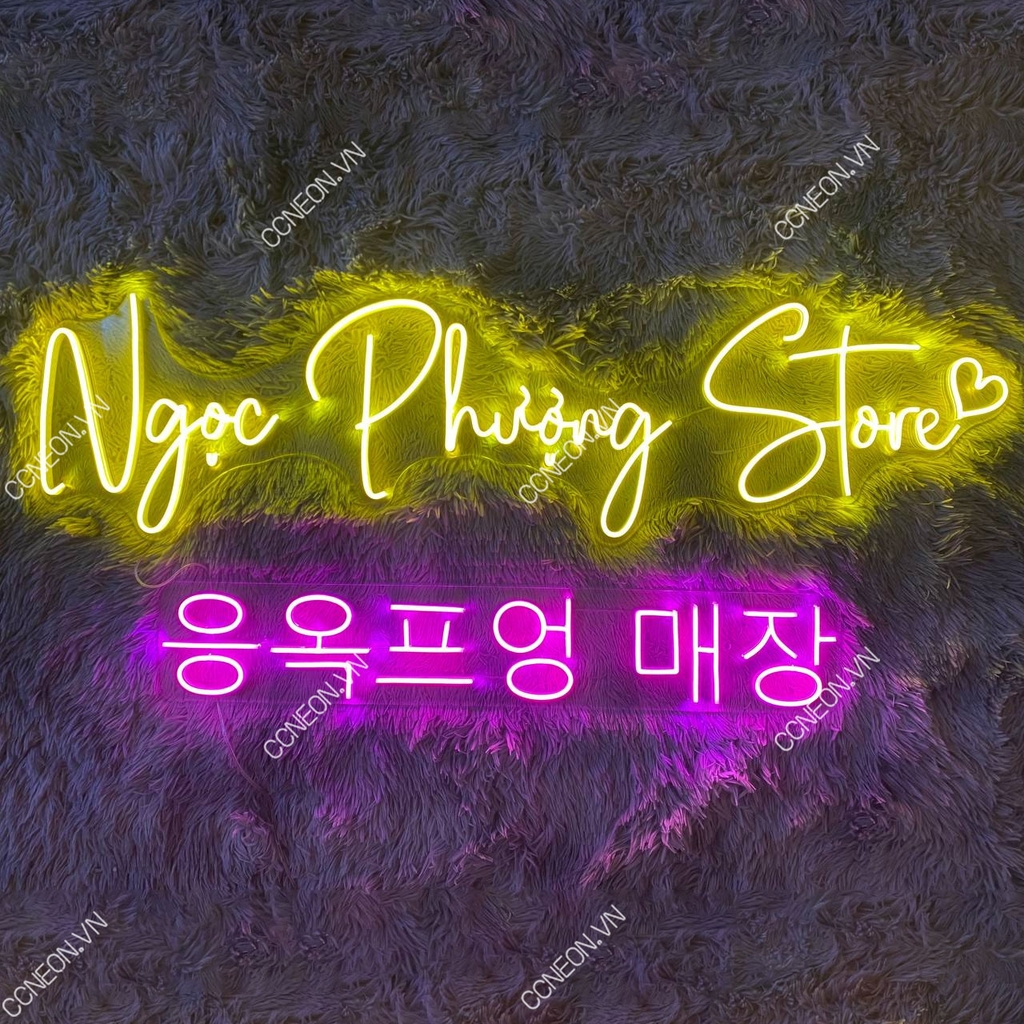 Đèn Trang Trí Led Neon Sign Ngọc Phượng Store
