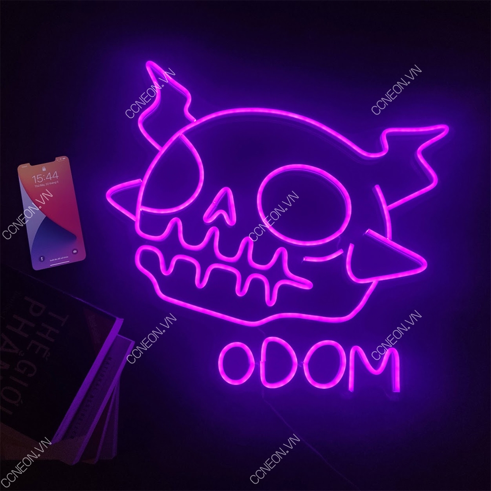 Đèn Trang Trí Led Neon ODOM - Đèn Trang Trí Phòng Led Neon Sign [Kích thước 43 x 45 cm]