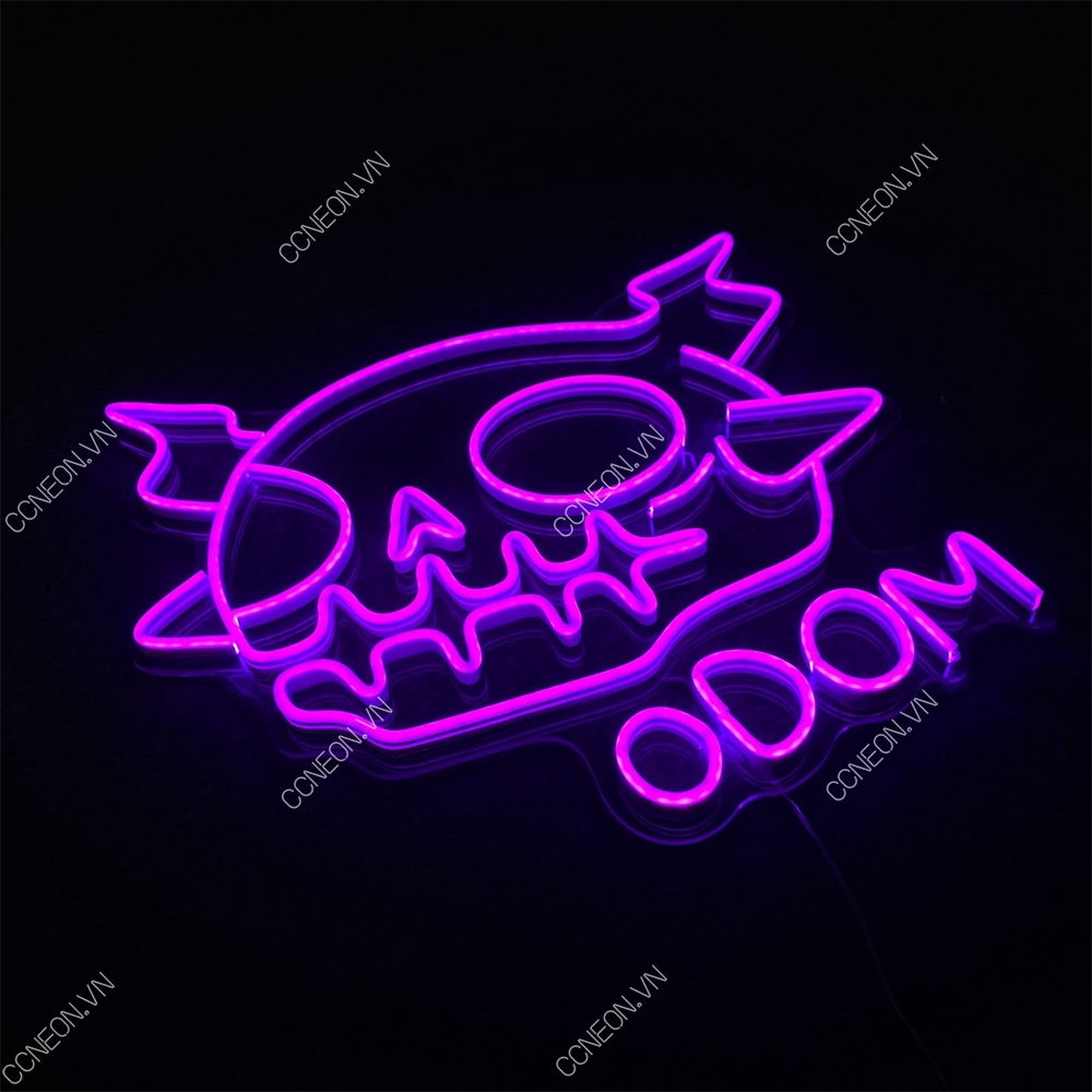 Đèn Trang Trí Led Neon ODOM - Đèn Trang Trí Phòng Led Neon Sign [Kích thước 43 x 45 cm]