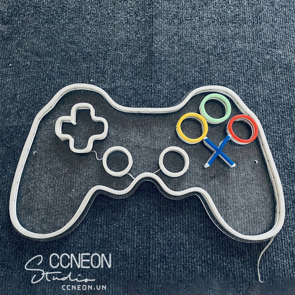 Đèn Led Neon Trang Trí Tay Cầm Chơi Game - Gaming Console Neon Sign
