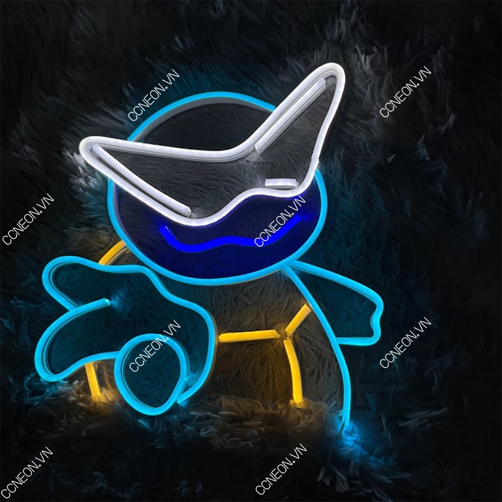 Đèn Trang Trí Led Neon Pokemon Rùa Nước