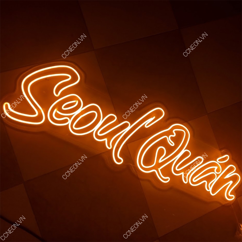 Đèn Trang Trí Led Neon Seoul Quán