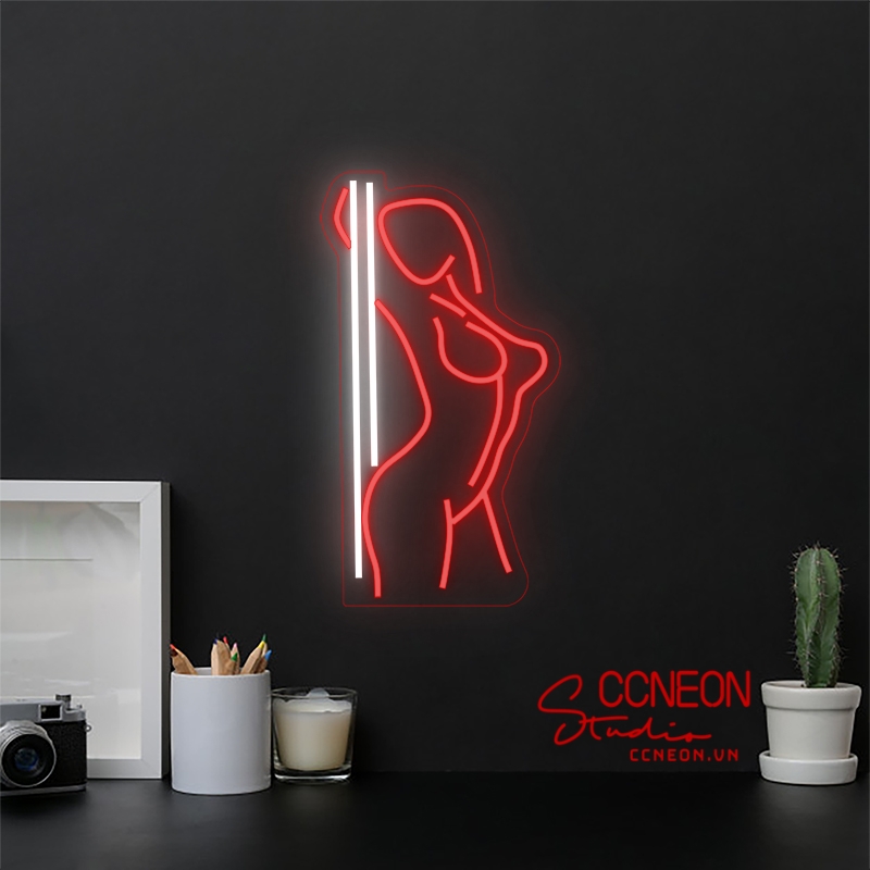 Đèn Trang Trí Led Neon Sign Theo Yêu Cầu - Đèn Led Neon Sign Sexy Girl [Mẫu 1]