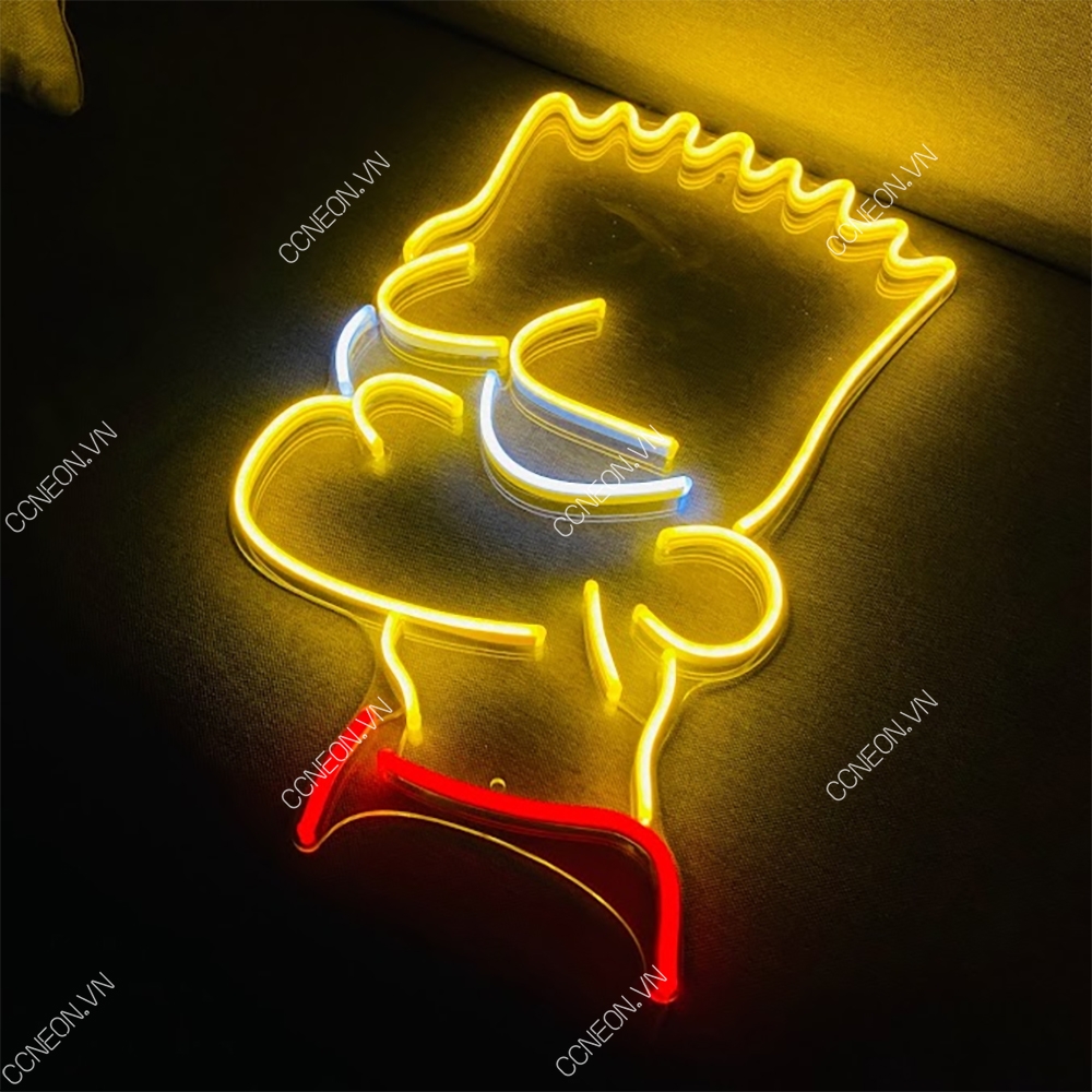 Đèn Trang Trí Led Neon Sign Simpson  - Simpson Led Neon Signs [Mẫu 2]