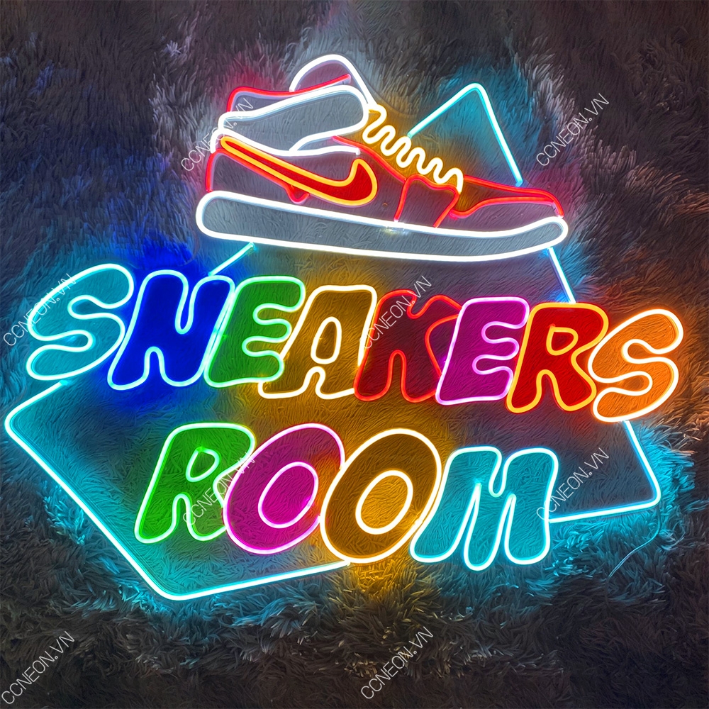 Đèn Trang Trí Led Neon Sneaker Room