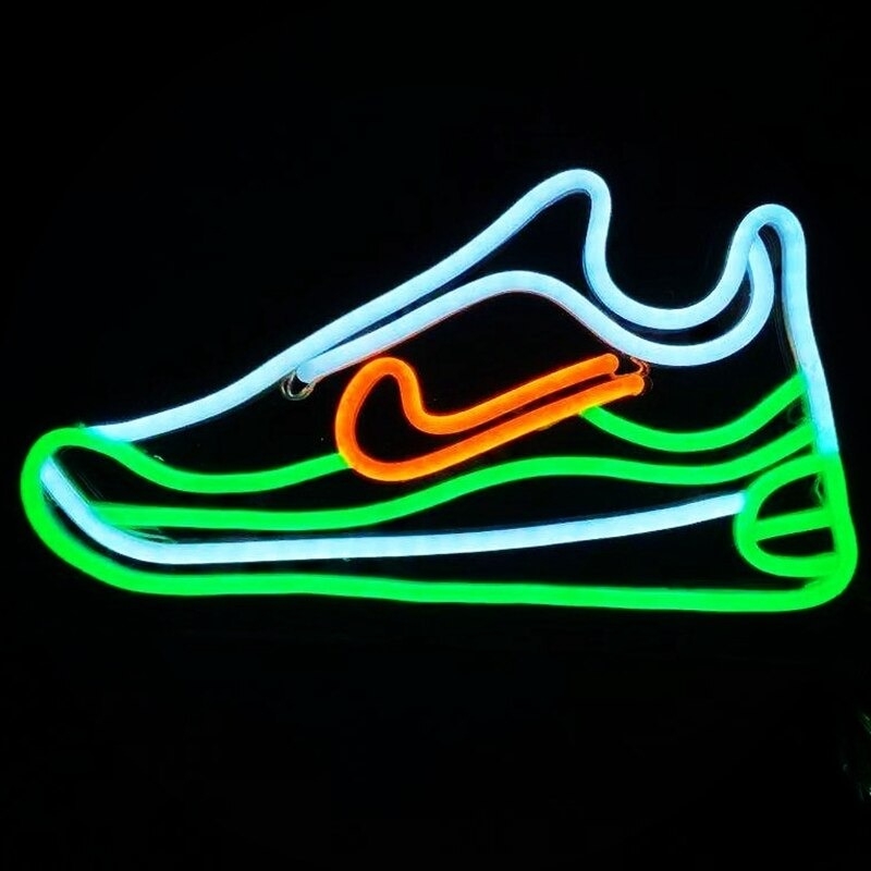 Đèn Trang Trí Led Neon Giày Sneaker Mẫu 5