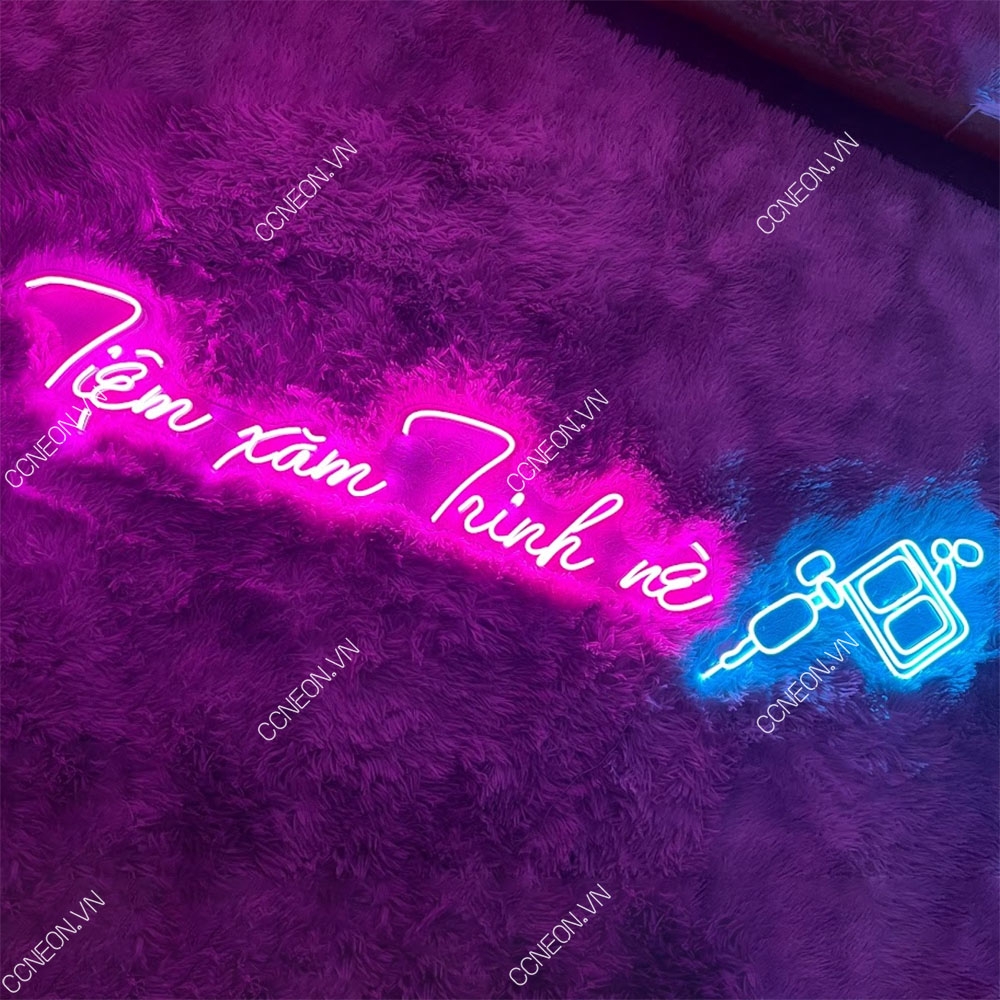 Đèn Trang Trí Led Neon Tiệm Xăm Trinh Nè